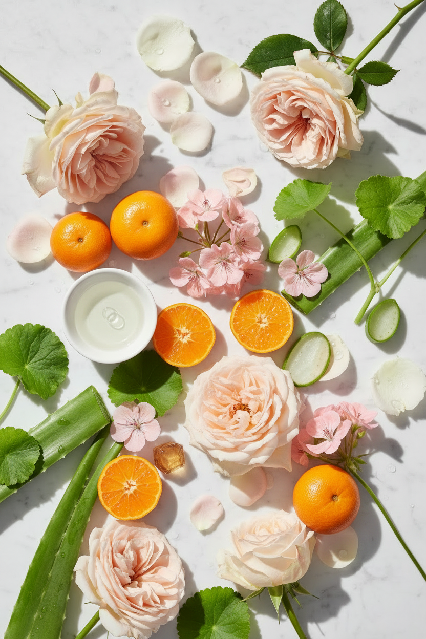 bare Rose Fleur Veil